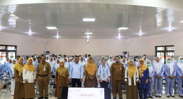 Pembukaan Orientasi Peserta Didik dari Program Studi Sarjana Terapan Keperawatan Poltekkes Bima, DIII Gizi Poltekkes Mataram, dan S1 Psikologi dari Universitas Negeri Malang